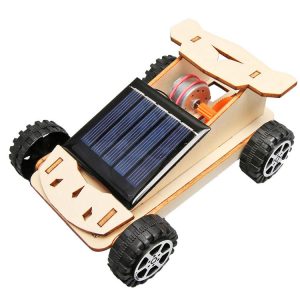 Solar-powered DIY science experiment car